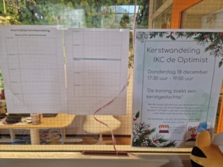 inschrijflijst centrale hal